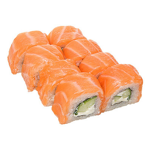 Схема полного производственного цикла с использованием автоматического оборудования для приготовления суши