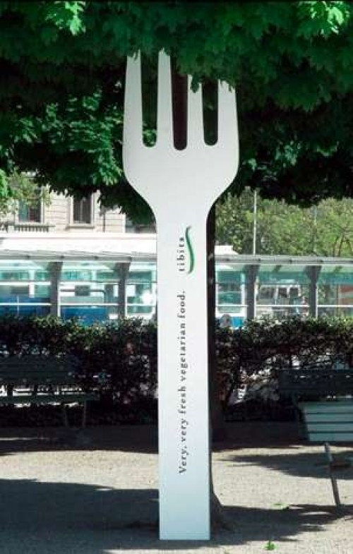 Рекламное пространство ресторана