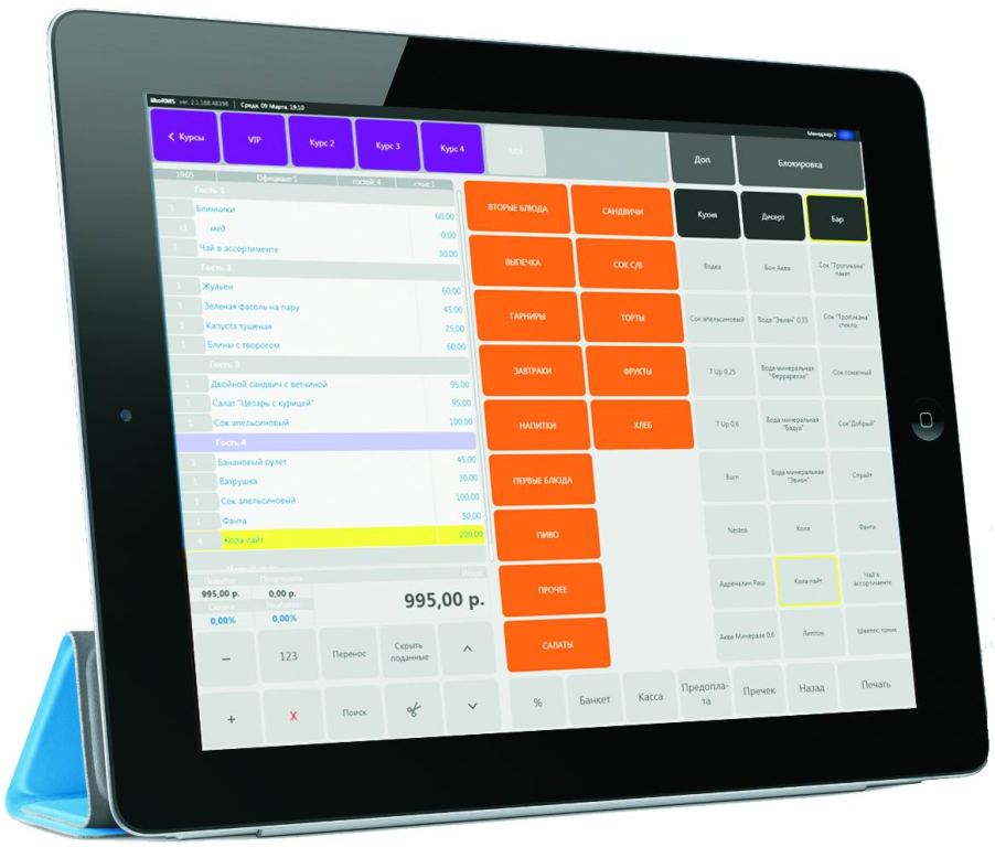 Официанты находятся там, где они нужны больше всего, - рядом с гостями