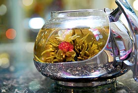 Связанный чай – пиршество для глаз