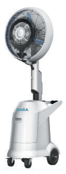 Вентиляторы и системы охлаждения туманом