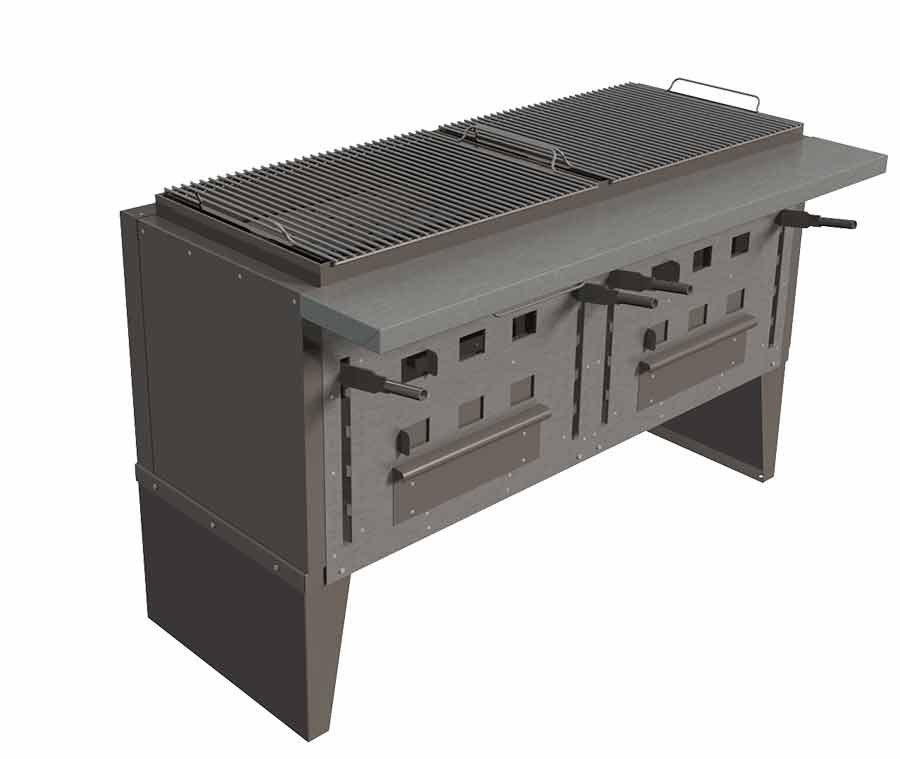 Профессиональные мангалы на древесном угле: новая серия