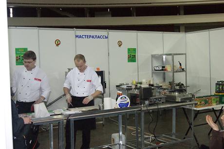 Мастер-классы от гильдии поваров на выставке «ExpoHoReCa - 2011»