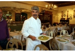 Типичное ризотто от шеф-повара ресторана Francesco Джузеппе Приоло