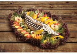 Стерлядь запечённая