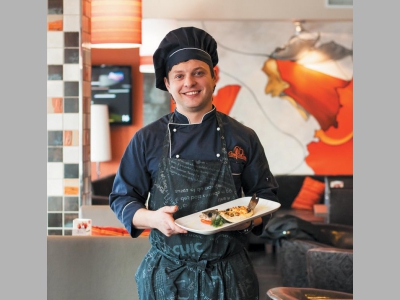 Лаврак от Ильи Воронова, бренд-шефа ресторана «СольФаСоль»