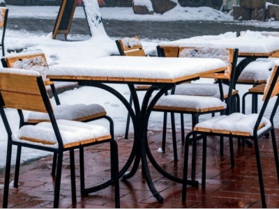 «Зимние» веранды в Петербурге не пользуются популярностью