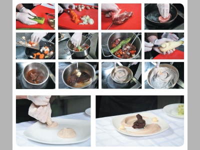 Телячьи щечки  от Сергея Лобачева, шеф-повара гастрономического ателье «Груша», члена Национальной гильдии шеф-поваров