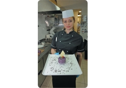 Суфле из черники от Светланы Абакшевой, шеф-кондитера ресторана «Дом»