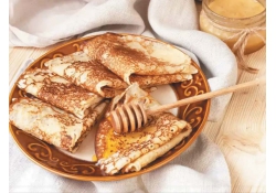 Постные блины на минеральной воде от Олега Ольхова