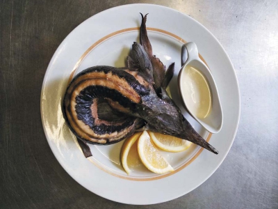 Стерлядь в белом вине  от Олега Ольхова