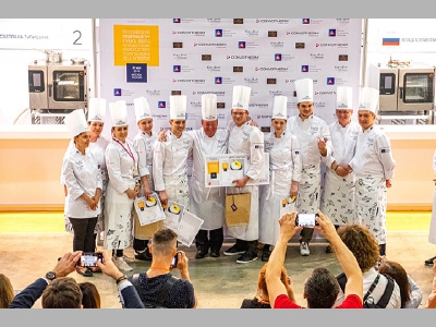 Итоги российского отборочного тура кондитерского конкурса  La Coupe du Monde de la Patisserie 2019