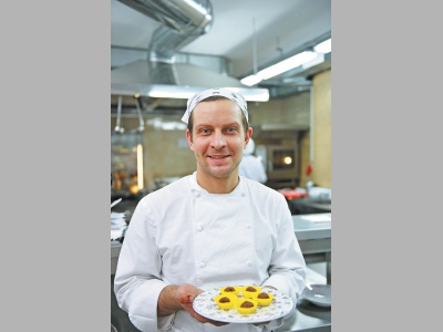 Домашние трюфельные конфеты с ореховым пралине