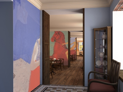 Игорь Мельцер открыл русский ресторан PETROV-VODKIN Russian tapas bar & restaurant