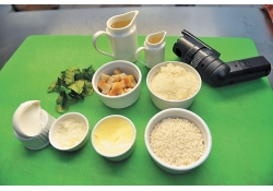 Копчёное ризотто с белыми грибами