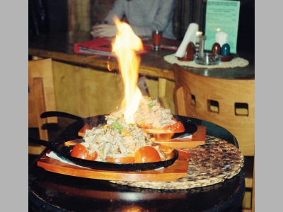 Пламенные блюда