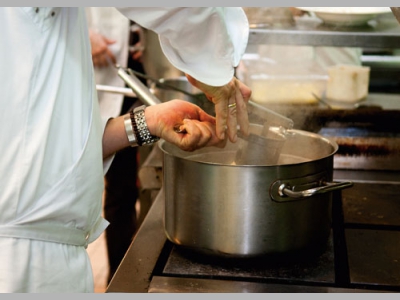 Сырная паста Kasespatzle от Йорга Беренда, шеф-повара ресторана берлинского Hotel de Rome