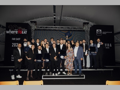 Торжественная церемония вручения наград премии WhereToEat Far East 2025 – впервые во Владивостоке