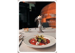 Домашняя брезаола с копчёной домашней рикоттой