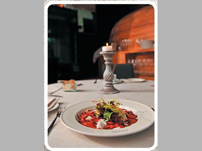 Домашняя брезаола с копчёной домашней рикоттой