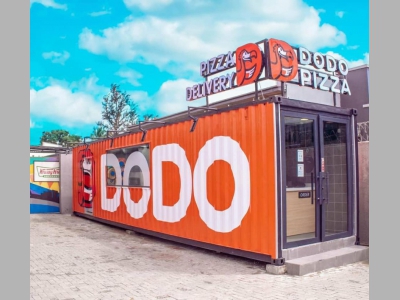 «Додо Пицца» открыла пиццерию в морском контейнере