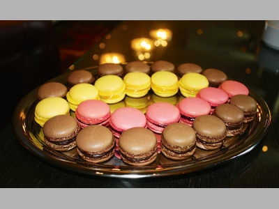 Макарони от Ирины Бозтепе, шеф-кондитера ресторана «Пьеро» отеля «Кортъярд Марриотт Санкт-Петербург Васильевский»