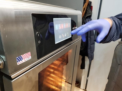 В одной печи на разных температурах