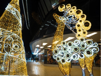 Московские торговые центры готовятся к встрече Нового года