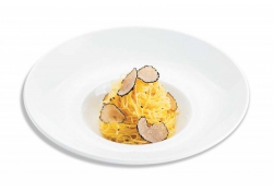 Спагеттини с соусом из пармезана