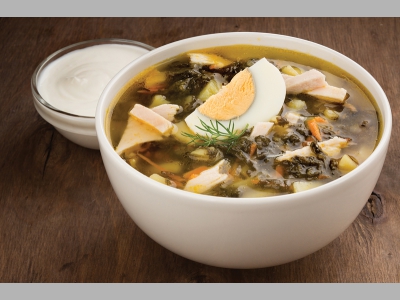 Щи луговые щавелевые