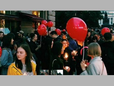 Акция в поддержку авторских баров прошла в Петербурге