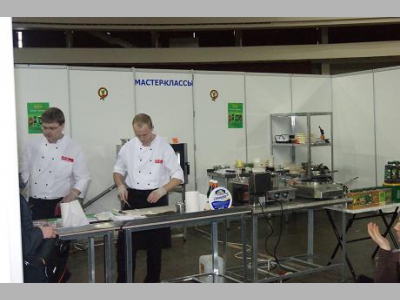 Мастер-классы от гильдии поваров на выставке «ExpoHoReCa - 2011»