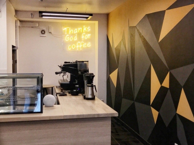 В Петербурге заработала кофейня «Спасибокофе»