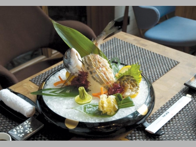 Сашими из дорады от Гунджи-сан