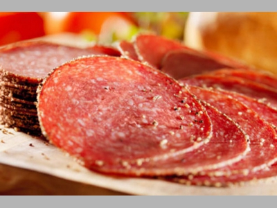 10-метровый бутерброд на Фестивале Салями