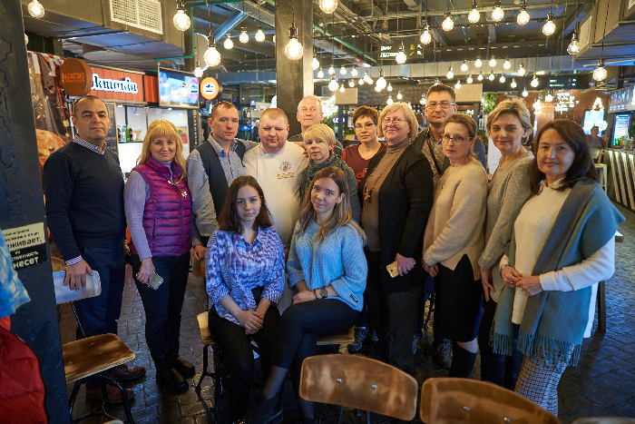 Шеф-повар Алексей Виноградов показал олимпийский уровень