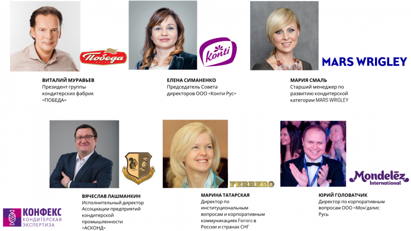 Лидеры кондитерского рынка встретятся на бизнес-форуме «Конфекс. Кондитерская экспертиза»