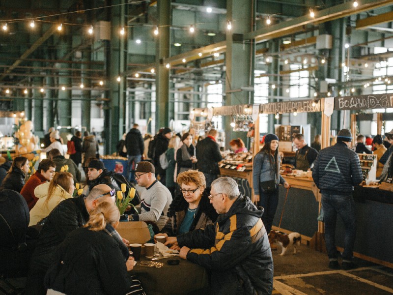 Рынок выходного дня  возвращается в СЕВКАБЕЛЬ ПОРТ