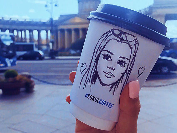 В Петербурге появилась сеть кофеен Sokol COFFEE