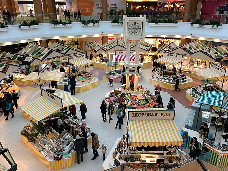 Вегетарианский фудхолл откроется в Москве