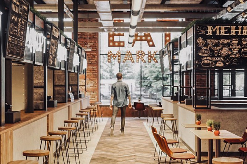 В Москве открылся крупнейший фуд-холл