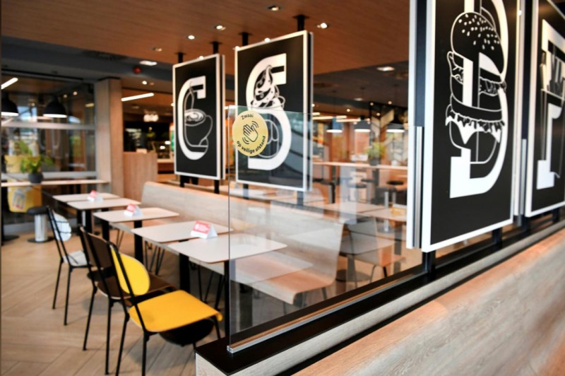 Первый «антивирусный» ресторан открыл McDonald's