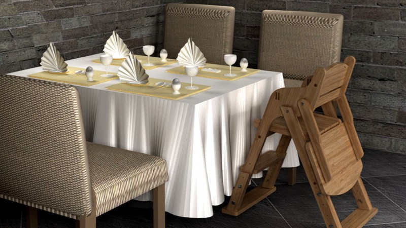 Детский стул для ресторана – каким он должен быть