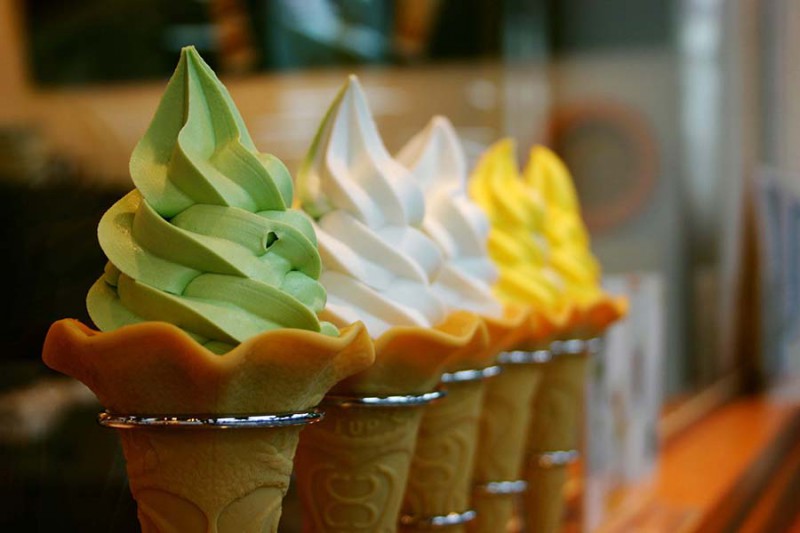 Мороженое для стритфуда, фастфуда, кафе и ресторанов
