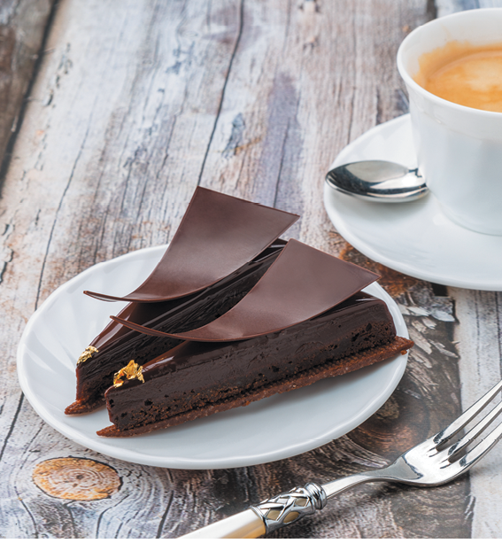 Тарт-брауни  с чаем «Эрл Грей». Рецепт от Академии Шоколада России