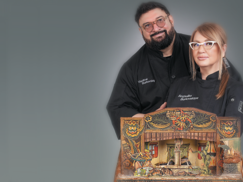 Владимир и Анжелика Бурковские. Гастротеатр «ПУППЕНХАУС» («Кукольный дом»). Мы первыми открыли гастротеатр