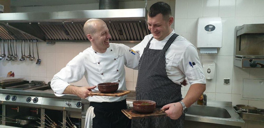 Шеф-повар команды Juventus Alberto Domenighini