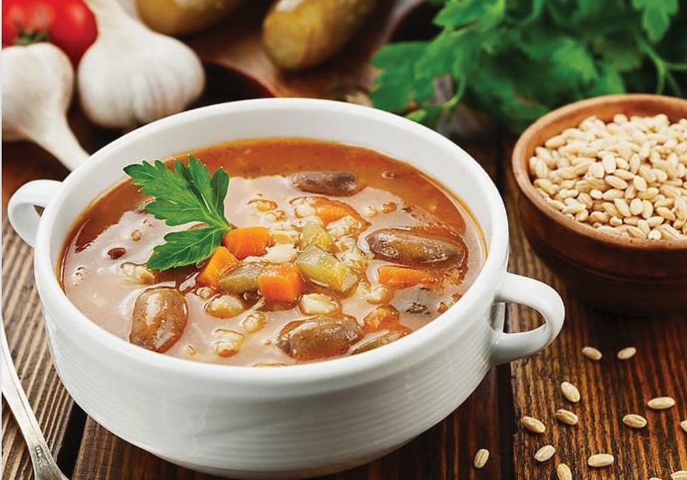 Рассольник по-ленинградски