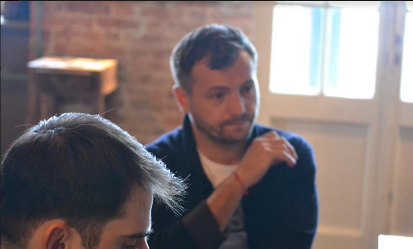 Александр Затуливетров на беседе в «Бутерbrodsky бар»