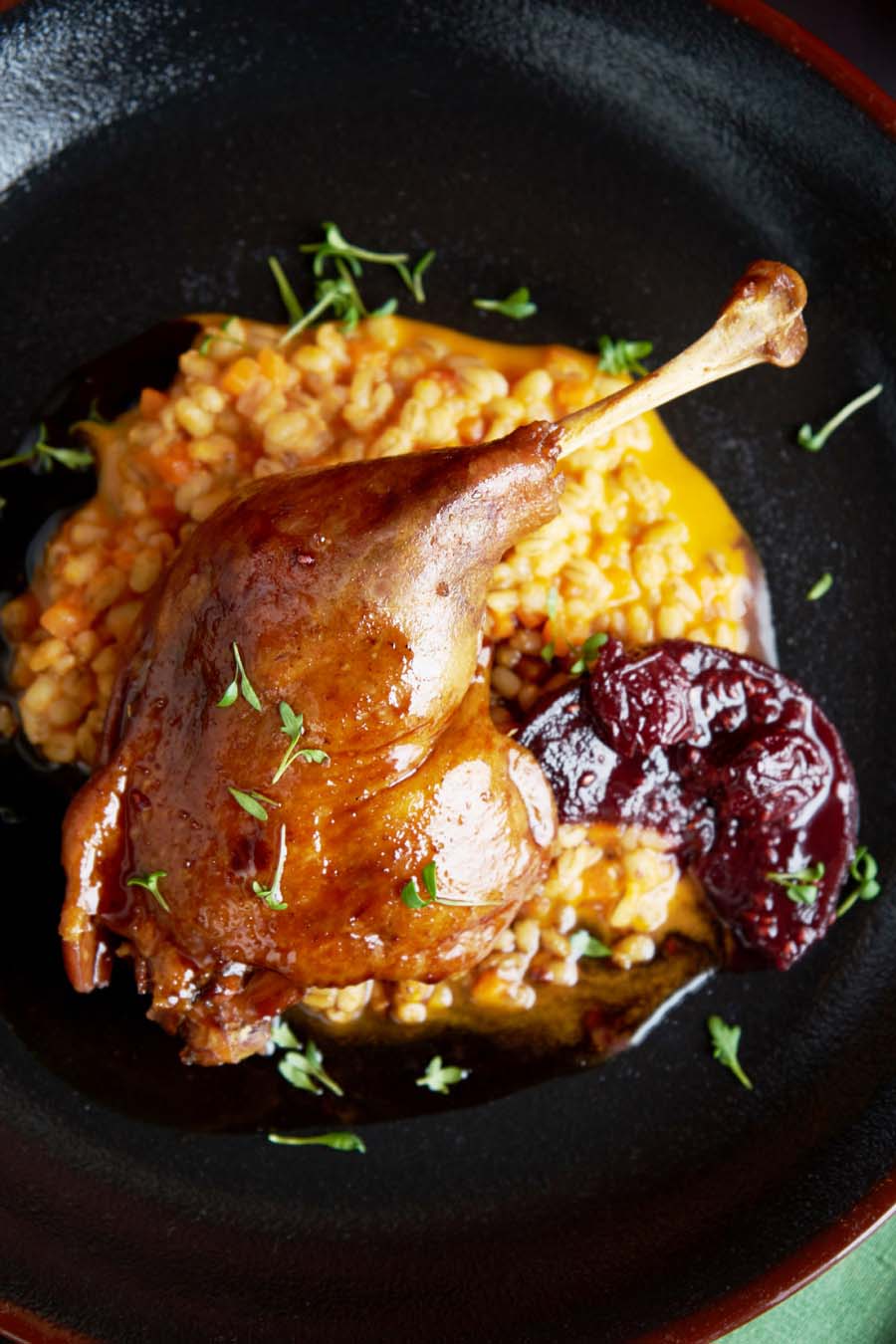 Ставка сделана, в том числе на вкус и выход блюда